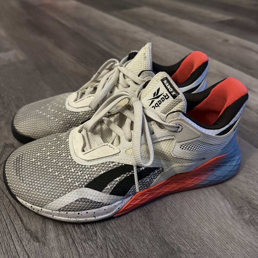 Reebok Nano X White and Black Trainers